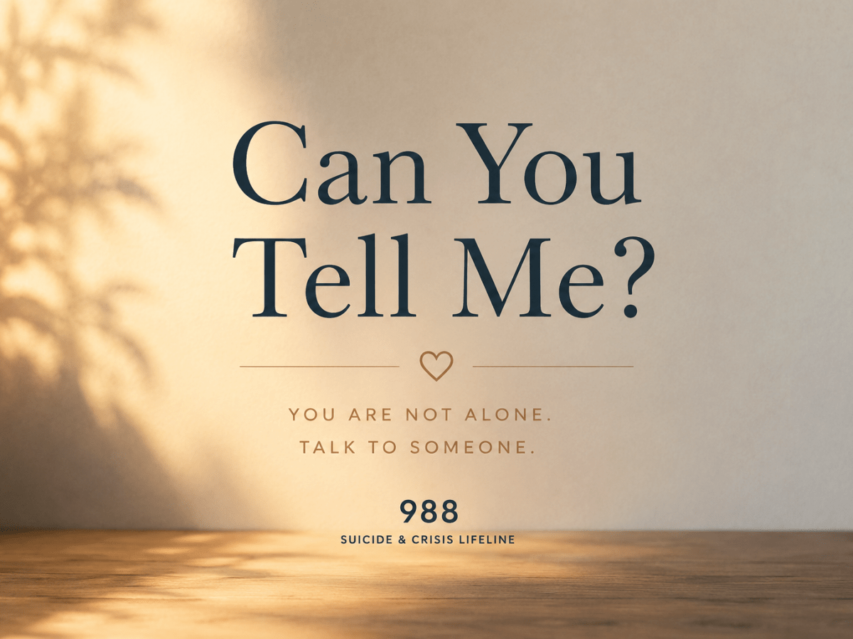 Can You Tell&nbsp;Me?