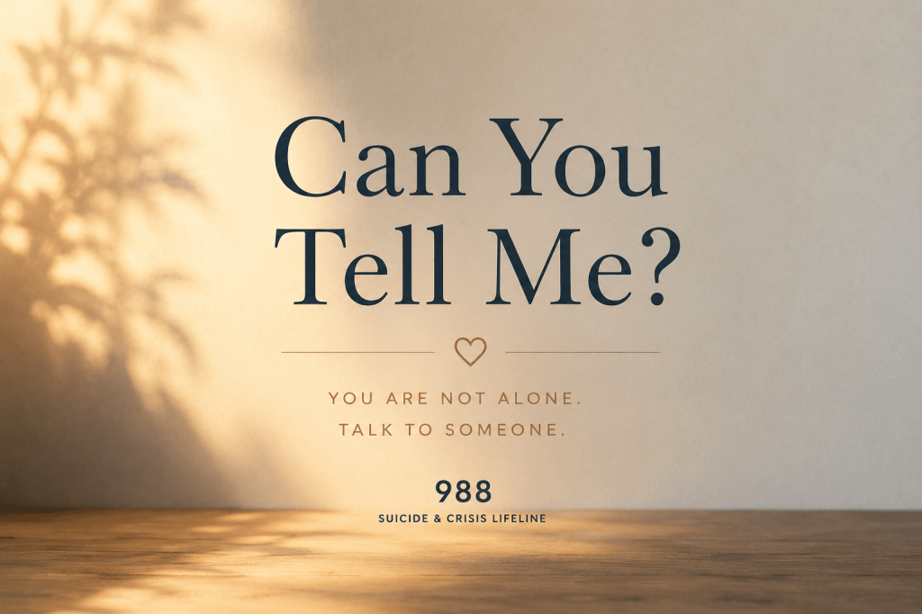 Can You Tell&nbsp;Me?